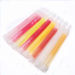 [100 Pack] 6 Inch Mixed Glow sticks Bulk Party Rave Light Disco Glow in The Dark