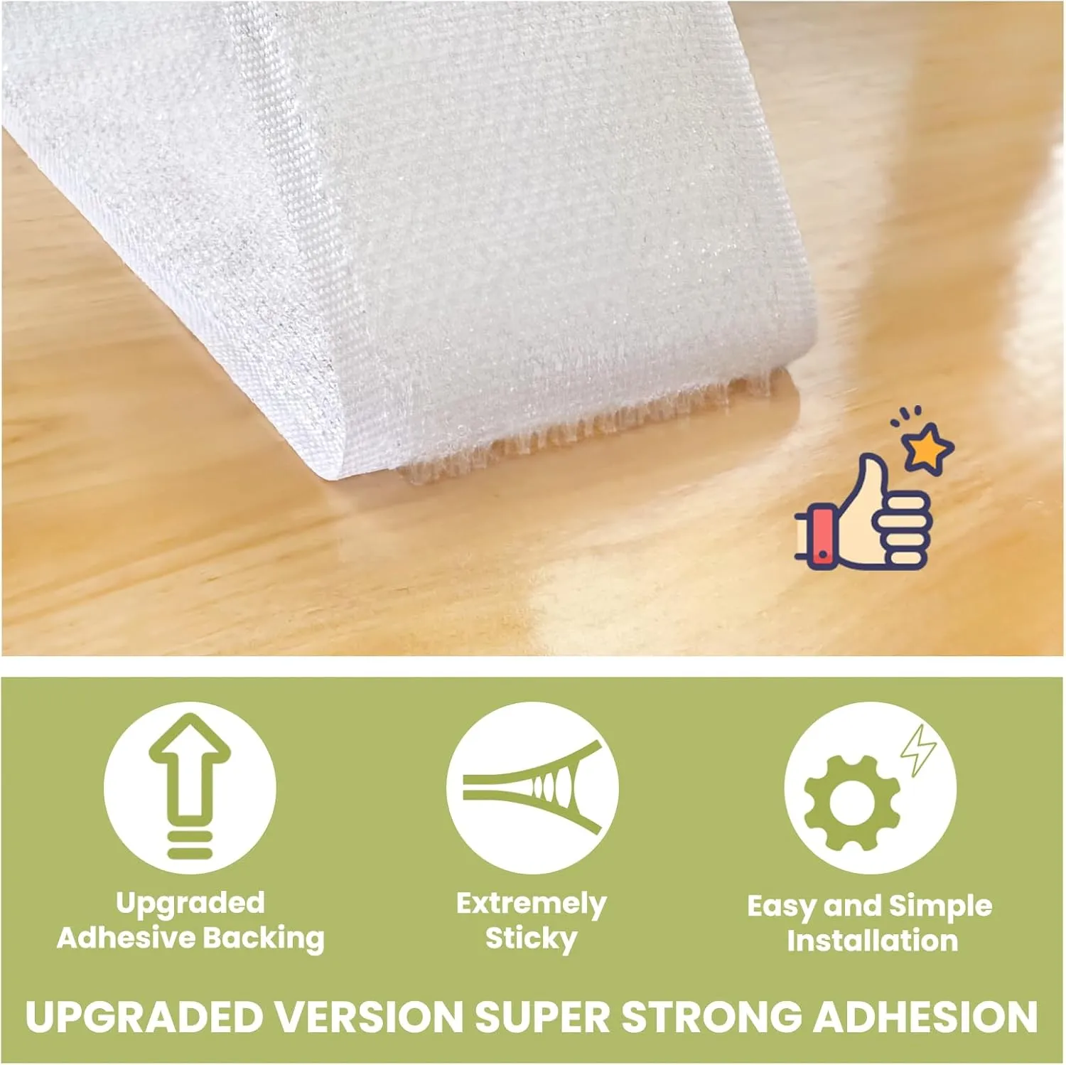 100% Self Adhesive Portable Blackout Curtains - Sticky Vertical Blinds Privacy Thermal Insulated Tricia Door Drapery for Patio Door French Door Sidelight Curtain, W26 x L40, 1 Panel, Cream White