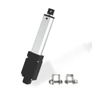 125mm 120N Mini Electric Linear Actuator 5 Inch Linear Motion Actuator 12V Actuators with Brackets for Cabinets, Robotics, Home Automation, Window Opener