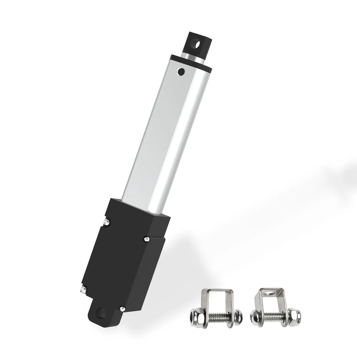 125mm 120N Mini Electric Linear Actuator 5 Inch Linear Motion Actuator 12V Actuators with Brackets for Cabinets, Robotics, Home Automation, Window Opener