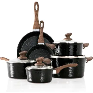 15-Piece Cookware Set Pots and Pans