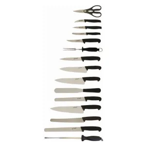 15 Piece Knife Set   Knife Case pack of 1