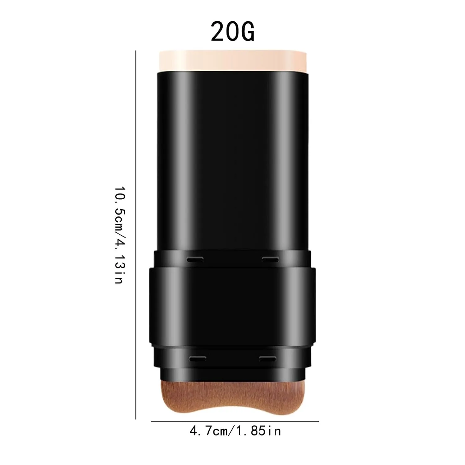 2 In 1 - Luxury Anti-wrinkles Foudation Stick | Eraser Foundation Stick Makeup | Double Head Foundation Make-Up Stick | Contour Stick Foundation Face Stick