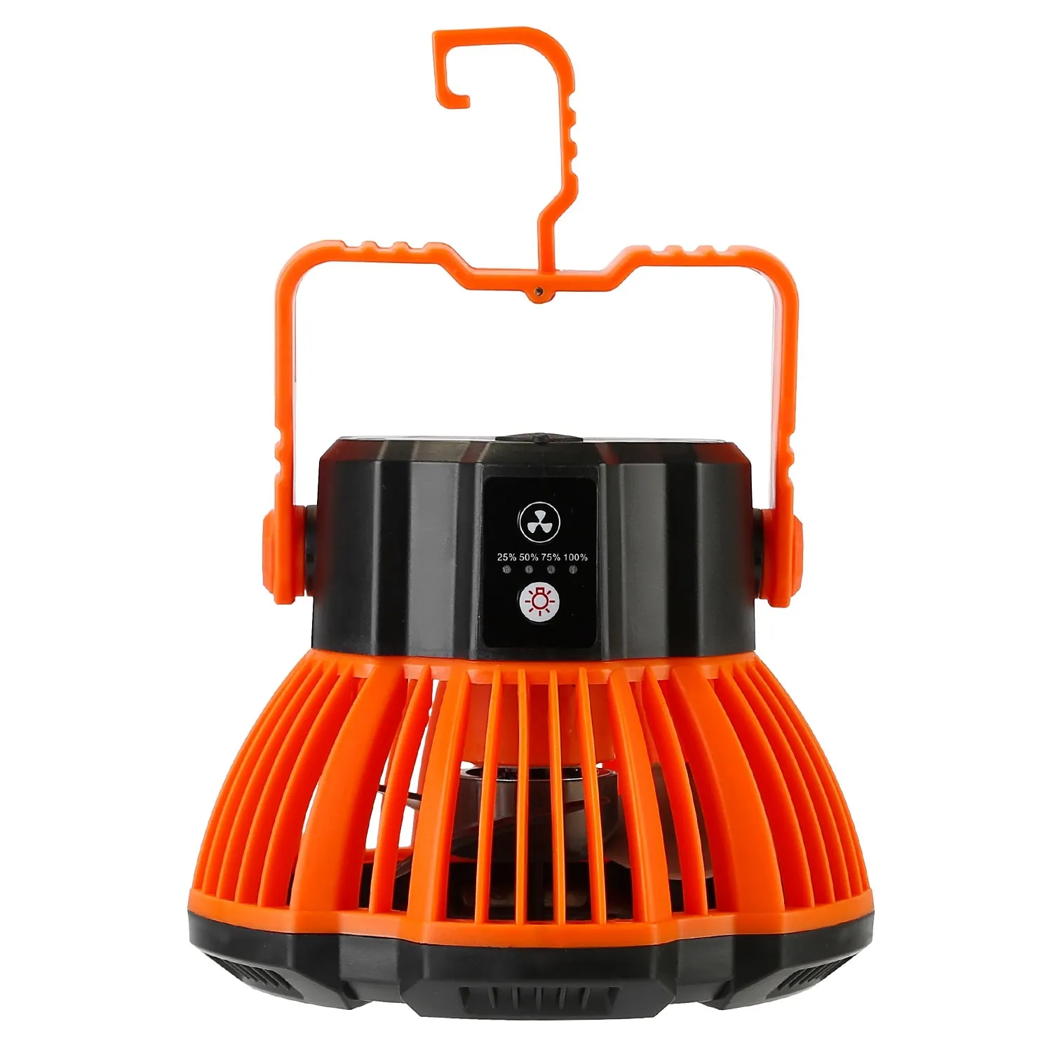 2-in-1 Portable Camping Lantern Electric Fan
