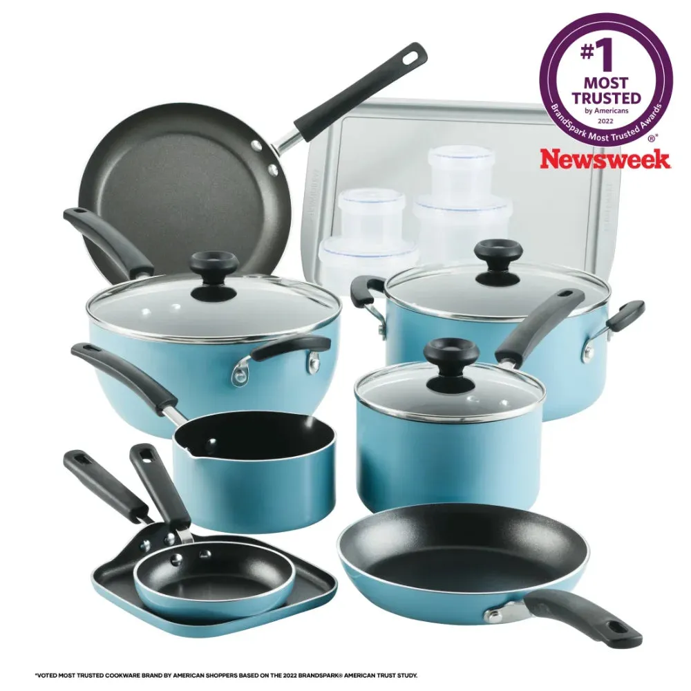 20-Piece Nonstick Cookware Set