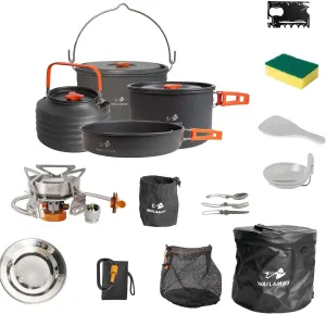 23 Pcs Camping cookware Set