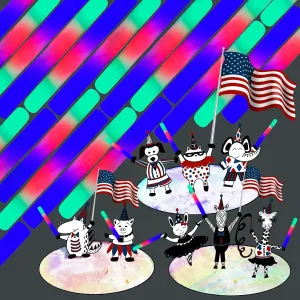 25-Pack Glow Foam Sticks – UltraBright 3 Flashing Modes, great for kids’ parties, 4th of July, Halloween, school breaks, campouts & more. From a fun-loving, U.S.-owned small business!