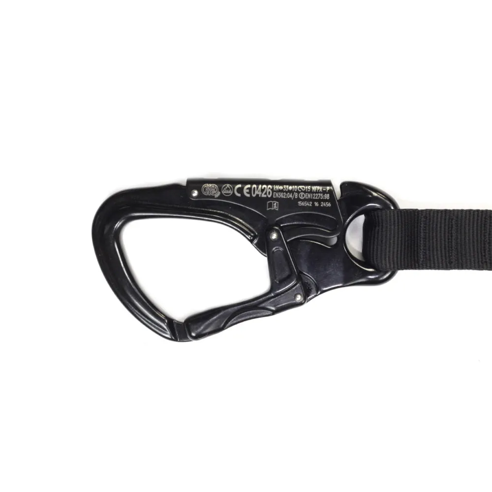 26″ Personal Retention Lanyard   Tango Carabiner & Frog Clamp