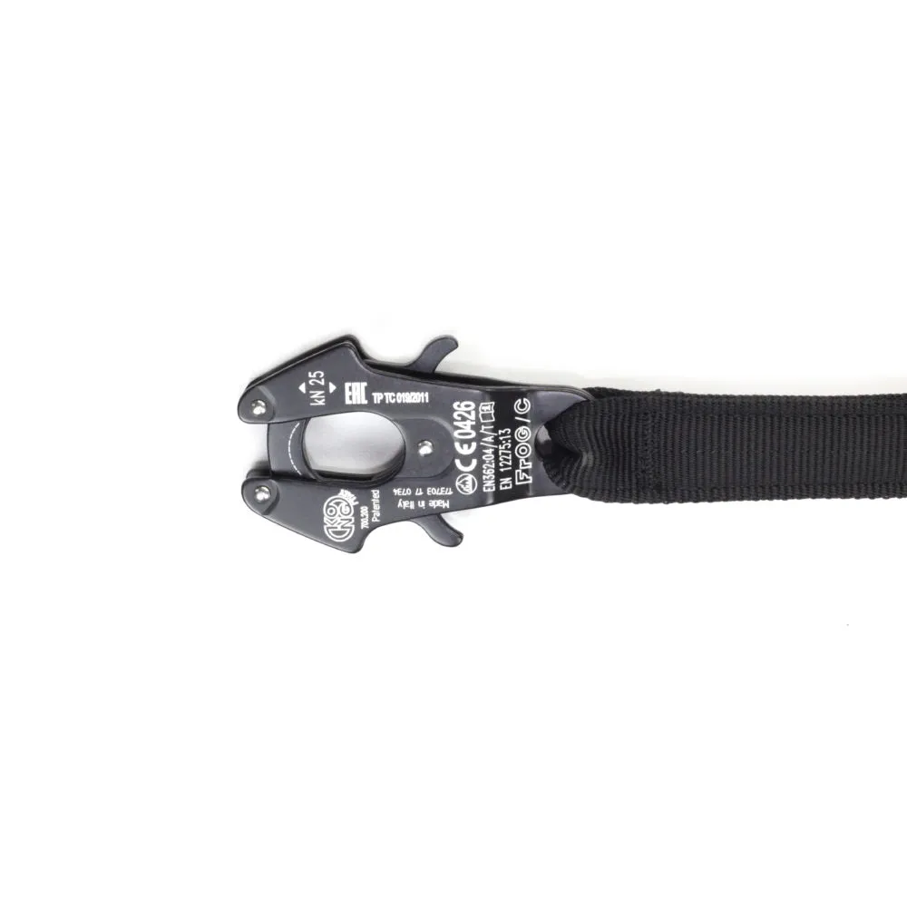 26″ Personal Retention Lanyard   Tango Carabiner & Frog Clamp