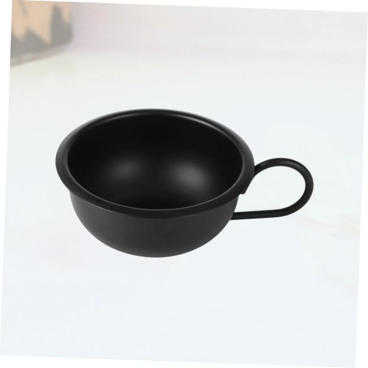 2pcs Metal Shaving Bowl for Men Shaving Cream Soap Bowl for Home Salon Use Compact Design for Easy Storage Essential Grooming Tool for Every Man