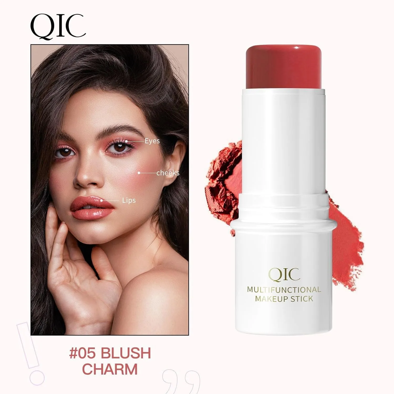 3-in-1 Multifunction Highlight Blush Contour Stick Set Blush Highlighter Shade Cream Makeup