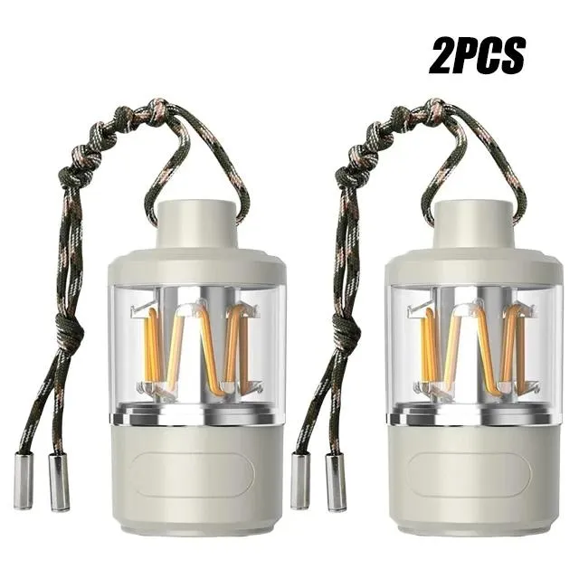 3 in 1 Multifunctional Camping Light USB Rechargeable Home Outdoor Camping Fishing Portable Flashlight