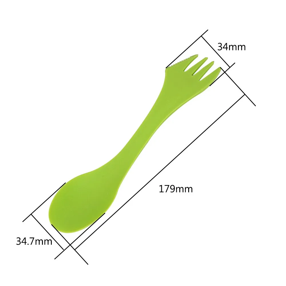 3-in-1 Spork - 6 pack