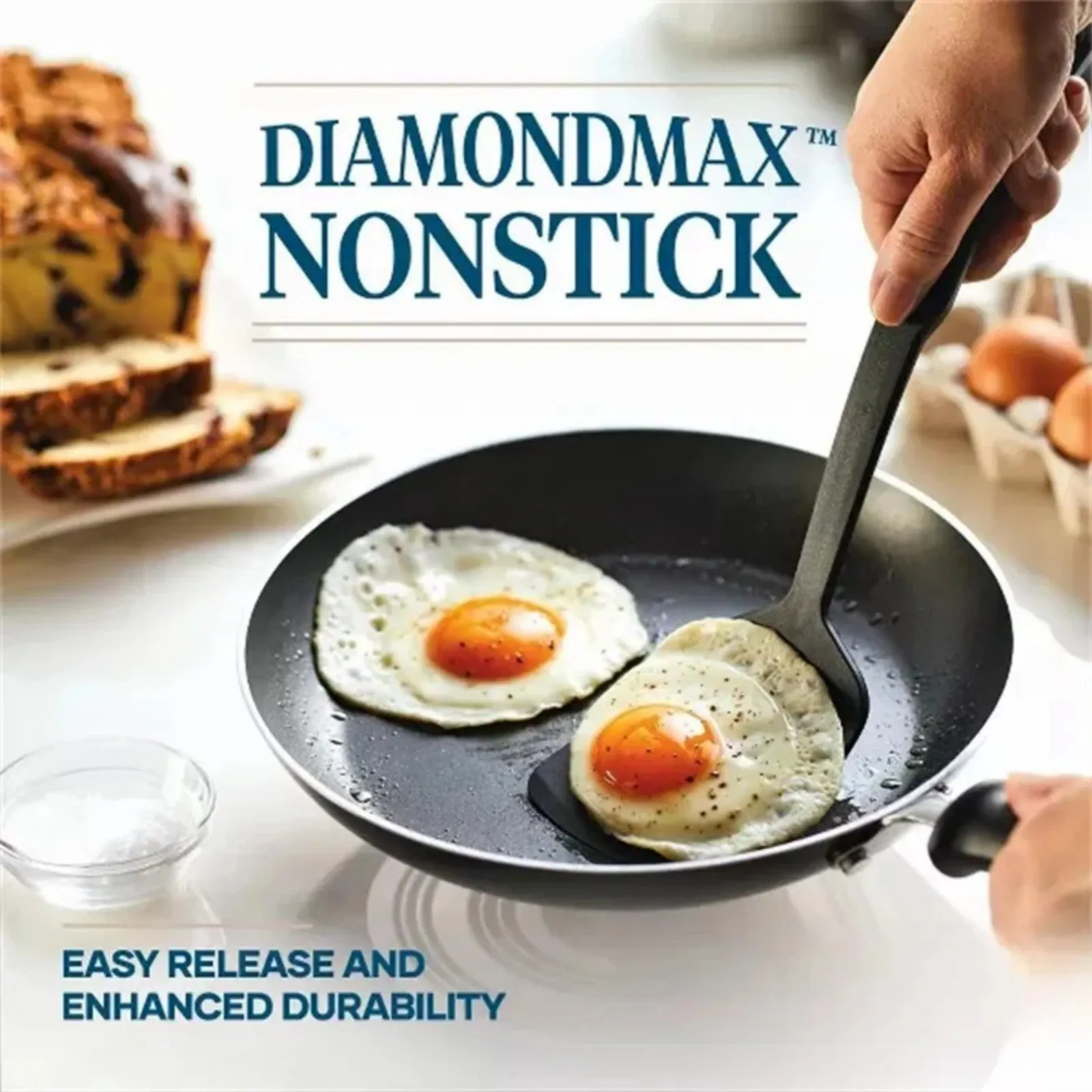 3-Piece Pan LunaLulink and Non-Stick Aluminum Exceptional Griddle Hot offer Black Set