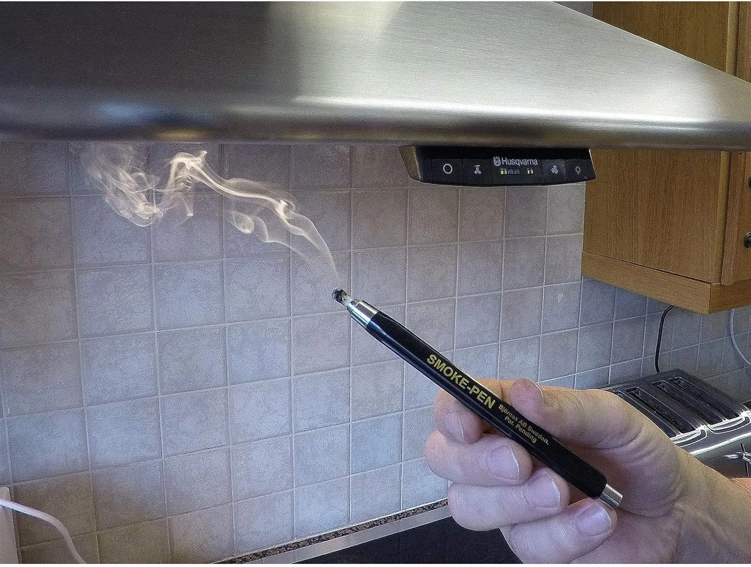 333113 1 x Pen Kit with 3 Smoke Sticks, Test Slight Air-Movement, Gas Mandatory CO Spillage Checks of Boiler/Case Sills, Orange