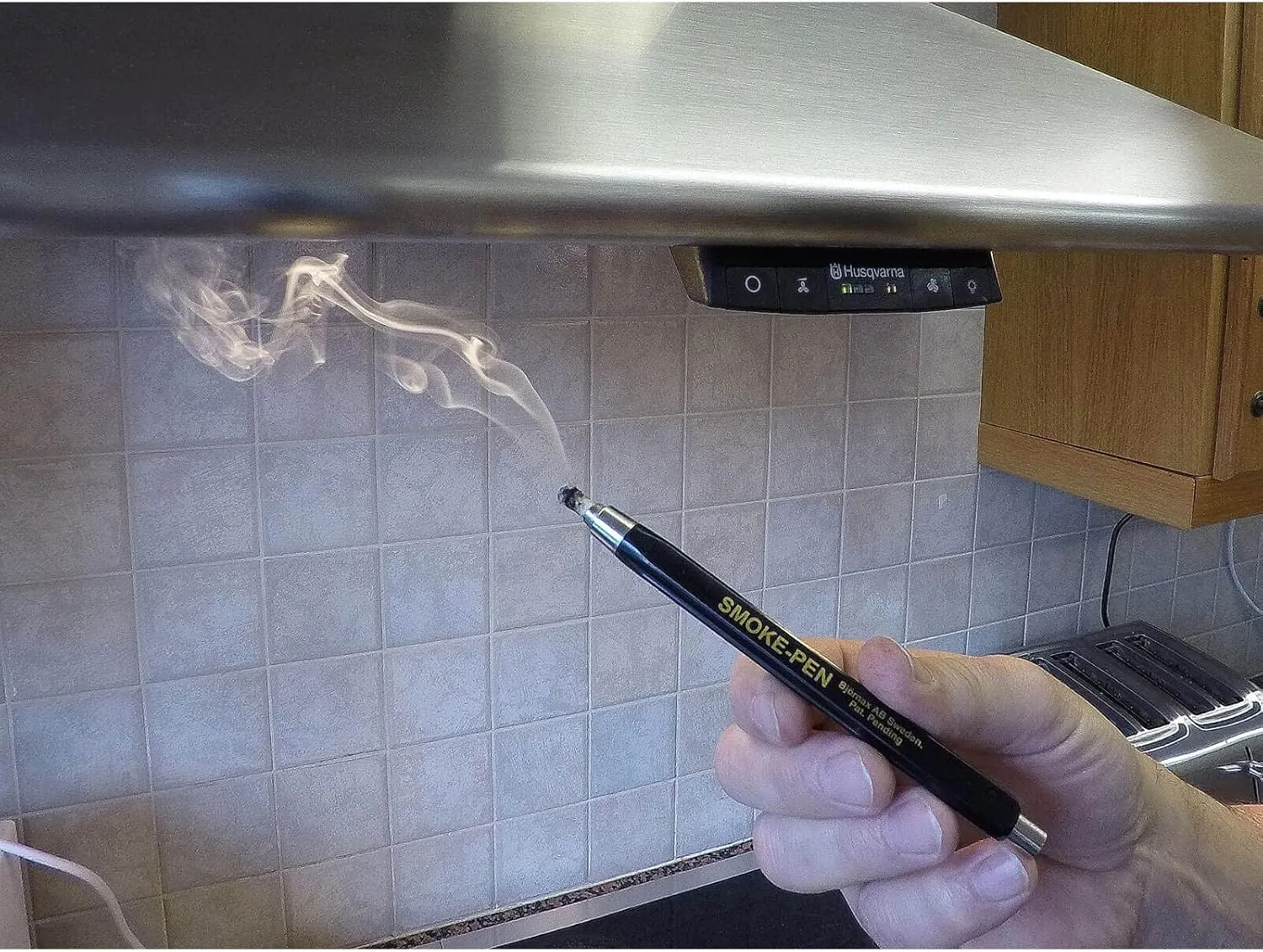 333113 1 x Pen Kit with 3 Smoke Sticks, Test Slight Air-Movement, Gas Mandatory CO Spillage Checks of Boiler/Case Sills, Orange