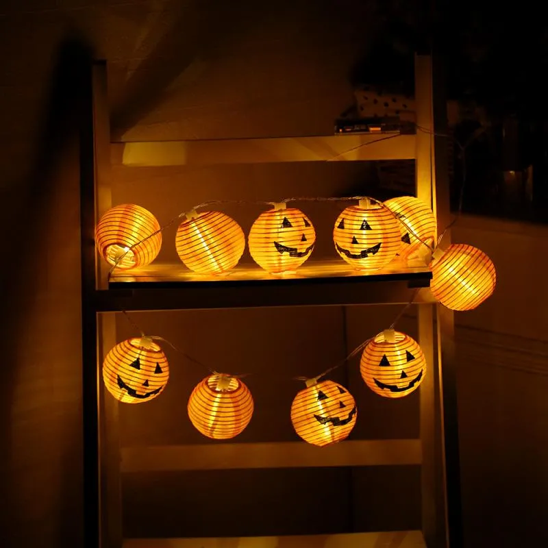 3M 20LED Halloween Pumpkin Lantern LED String Lights Lamp