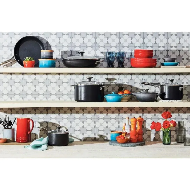 6 Piece Le Creuset Toughened Nonstick PRO Cookware Set