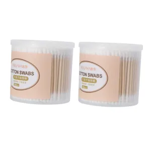 600 Pack Cotton Swabs Makeup Cosmetics Cleaning Long Soft Double-ended Cotton Tips Applicators