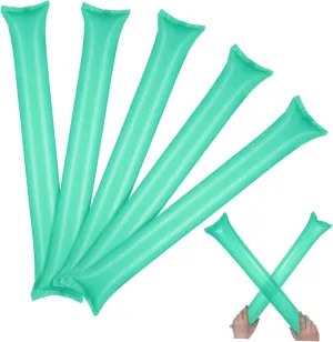 60pcs Blue Pom Poms Party Noisemakers Glow Stick Bulk Inflatable Noisemakers Spectating Cheering Goods Sticks Bulk Toys Kids Toys Wand Sports Stick Child Thicken