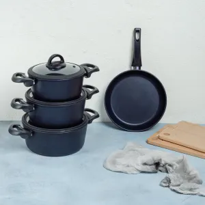 7 Pieces Set Bio Granite Black