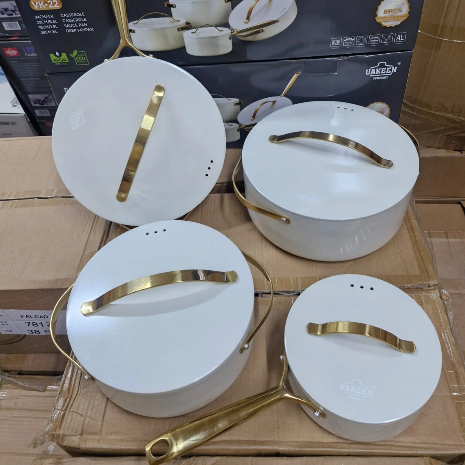 8pc Cookware set