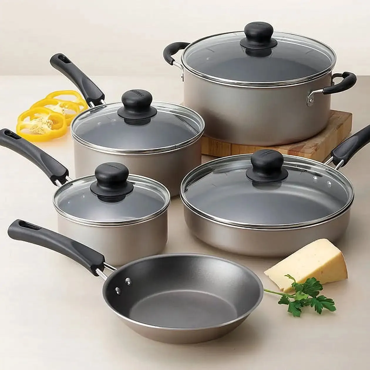 9-Piece Nonstick Cookware Set