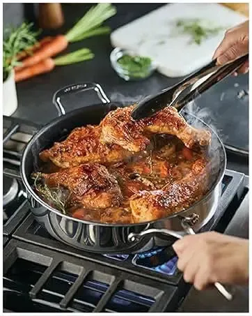 9-Piece Nonstick Induction Cookware Set with Scratch Defense Technology