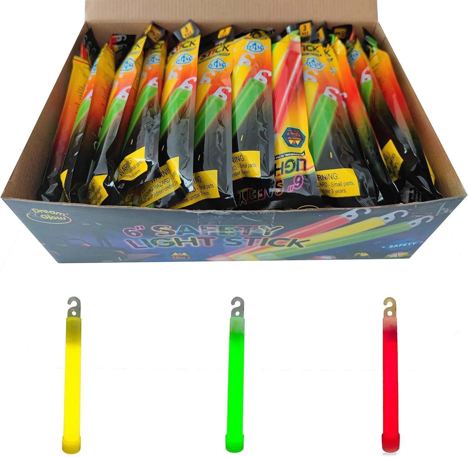 90 6inch   2 14inch Jumbo Glow Sticks