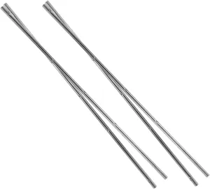 Accessories Set of 4 Metal Operation Poles Table Football Supply for Boys and Girls and Adults