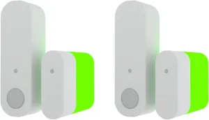 ADT Alarm Magnet Riser | 2 Pack Glow in The Dark Set with 3M Adhesive - Easy Mount to Any Doorway, Window, and Entryway | Ring Sensor/Magnet Not Included (1 inch)