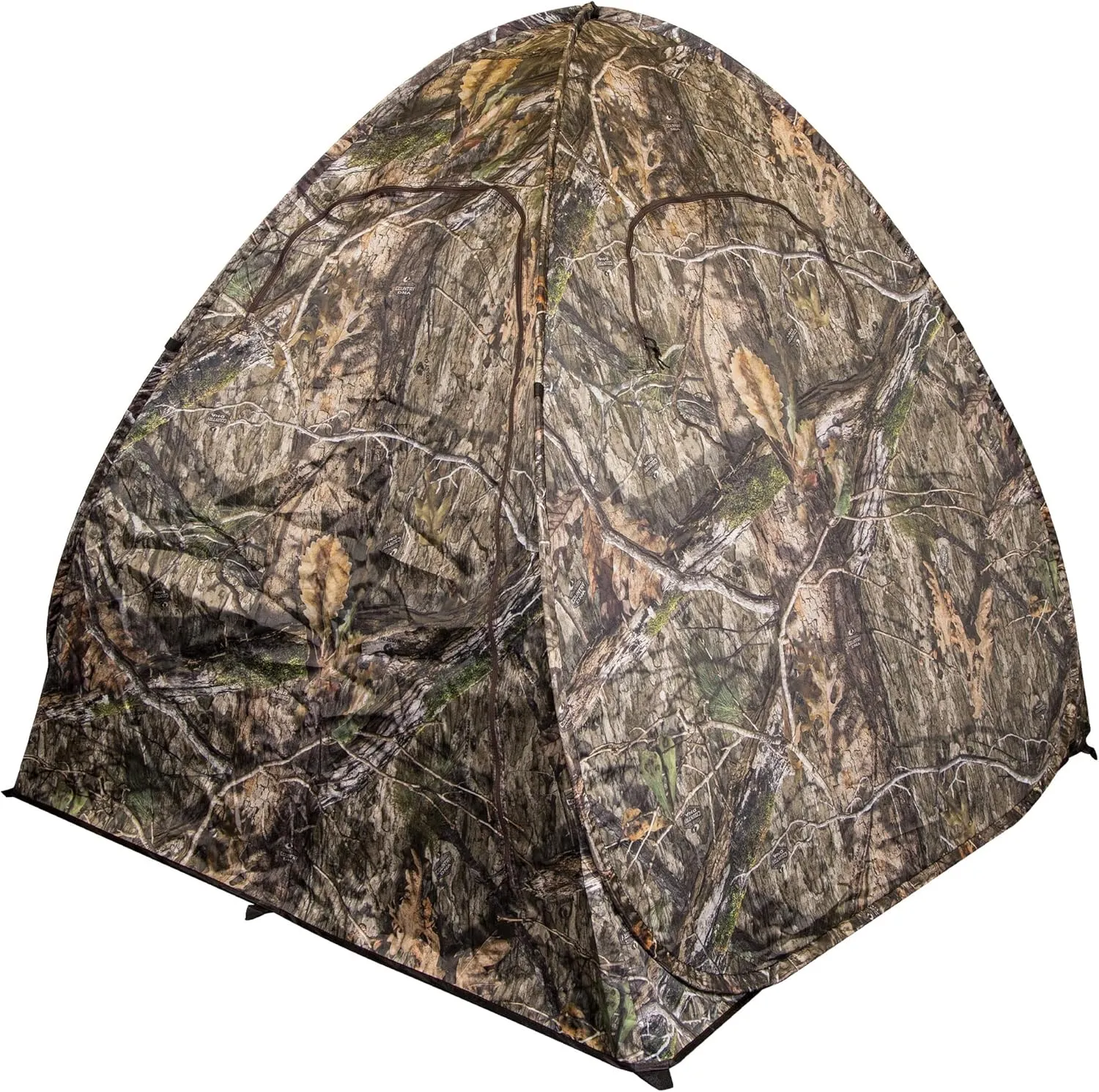Ameristep Gunner Lightweight Durable 58" x 56" x 57" Compact Size 1-Person Capacity Portable Spring Steel Hunting Ground Blind