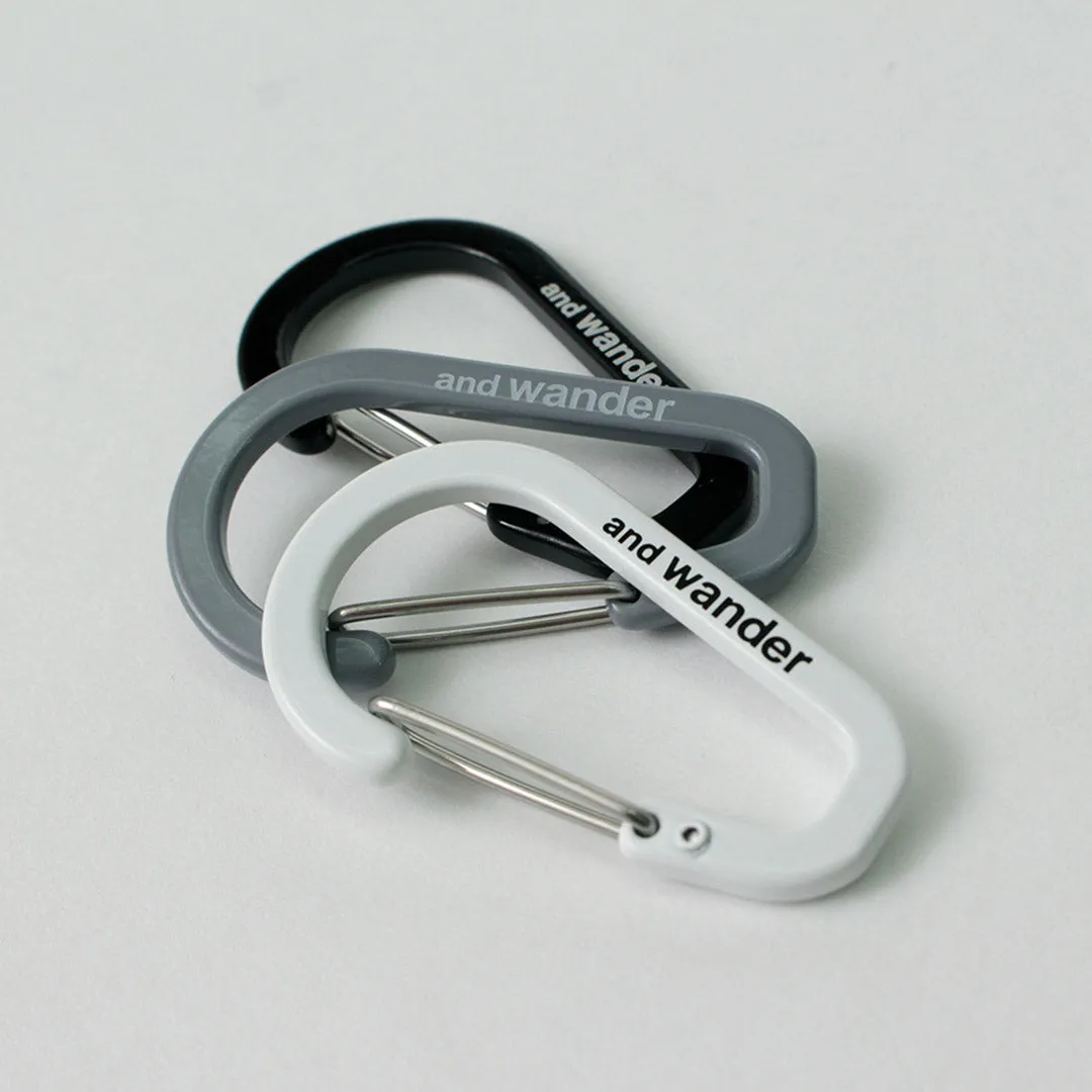 AND WANDER / Mini carabiner set