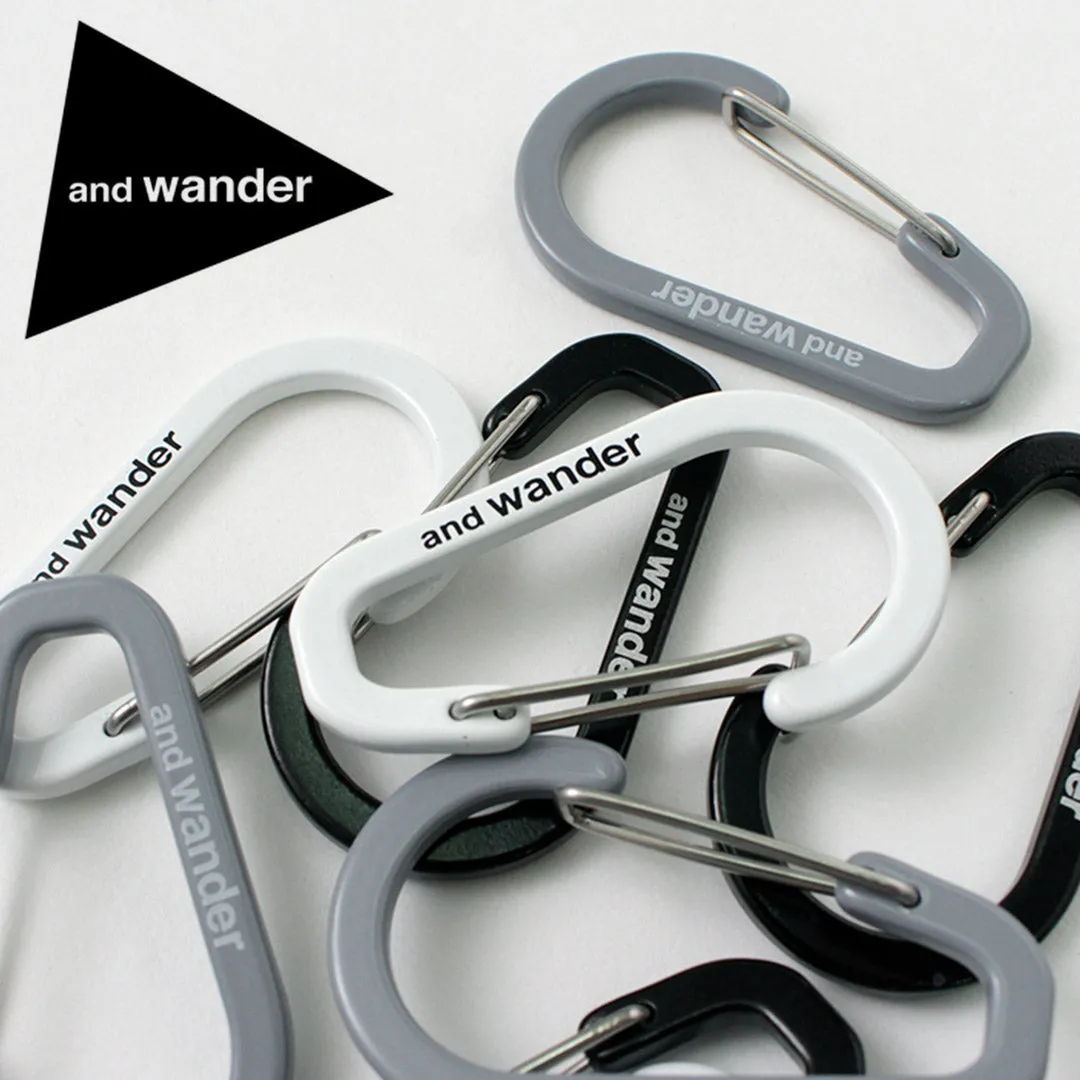 AND WANDER / Mini carabiner set
