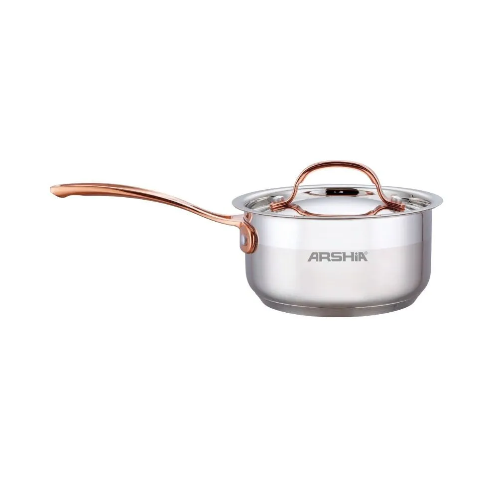 Arshia Double lid Copper Cookware 12PCS SS064
