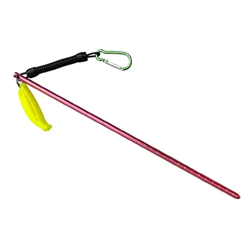 ATORSE Scuba Diving Lobster Stick Pointer Underwater Shaker Noise Maker Pink