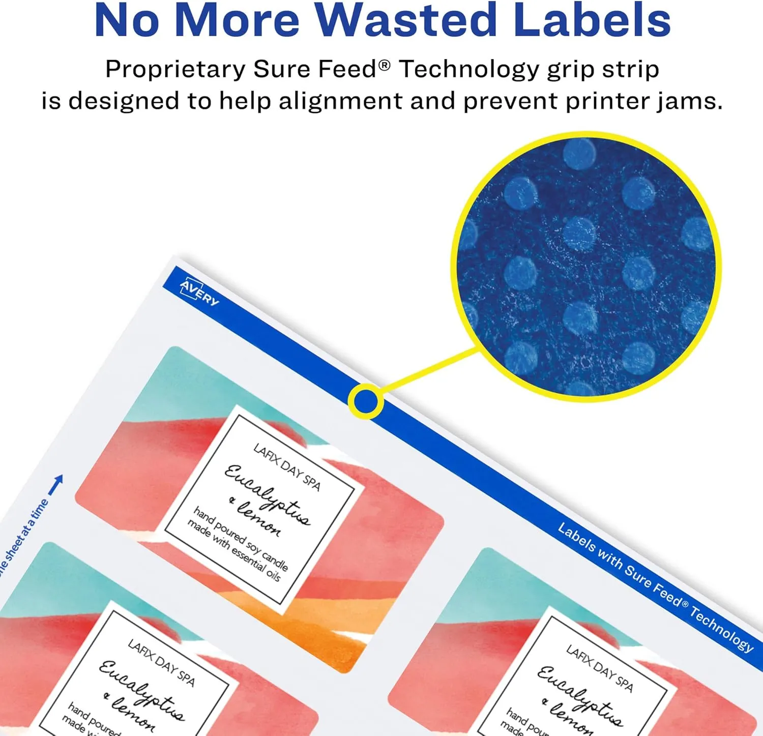 Avery Durable Waterproof Rectangle Labels, Sure Feed Technology, Print-to-The-Edge, 2" x 3", 200 Total, Oil and Tear-Resistant, Waterproof, Laser/Pigment-Based Inkjet Printable