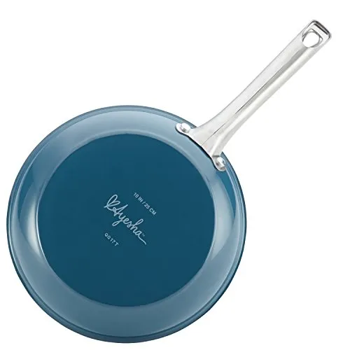 Ayesha Curry Home Collection Nonstick Cookware Pots and Pans Set, 9 Piece, Twilight Teal