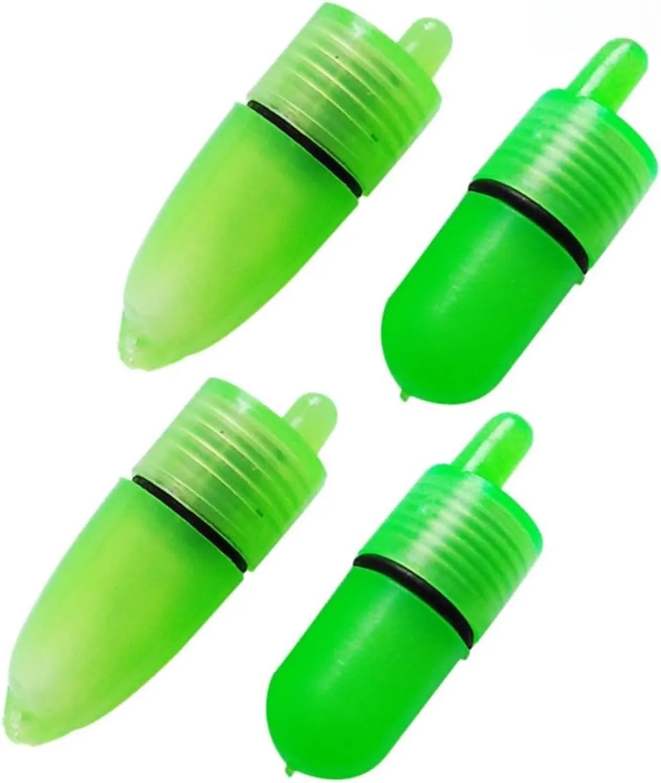 balacoo Fishing Lightstick Float Dark Glow Stick 48pcs Random Style Night Fishing Light Alarm Easy Install