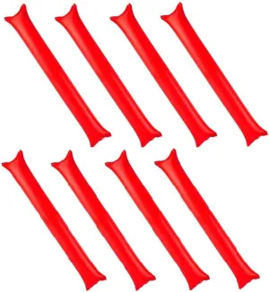Bam BamThunder Sticks Inflatable Stadium Noisemakers Cheer Sticks Blow Bar Inflatable Boom Sticks Noisemakers Stick Basketball Football Noisemakers Party Favors 100 Pack