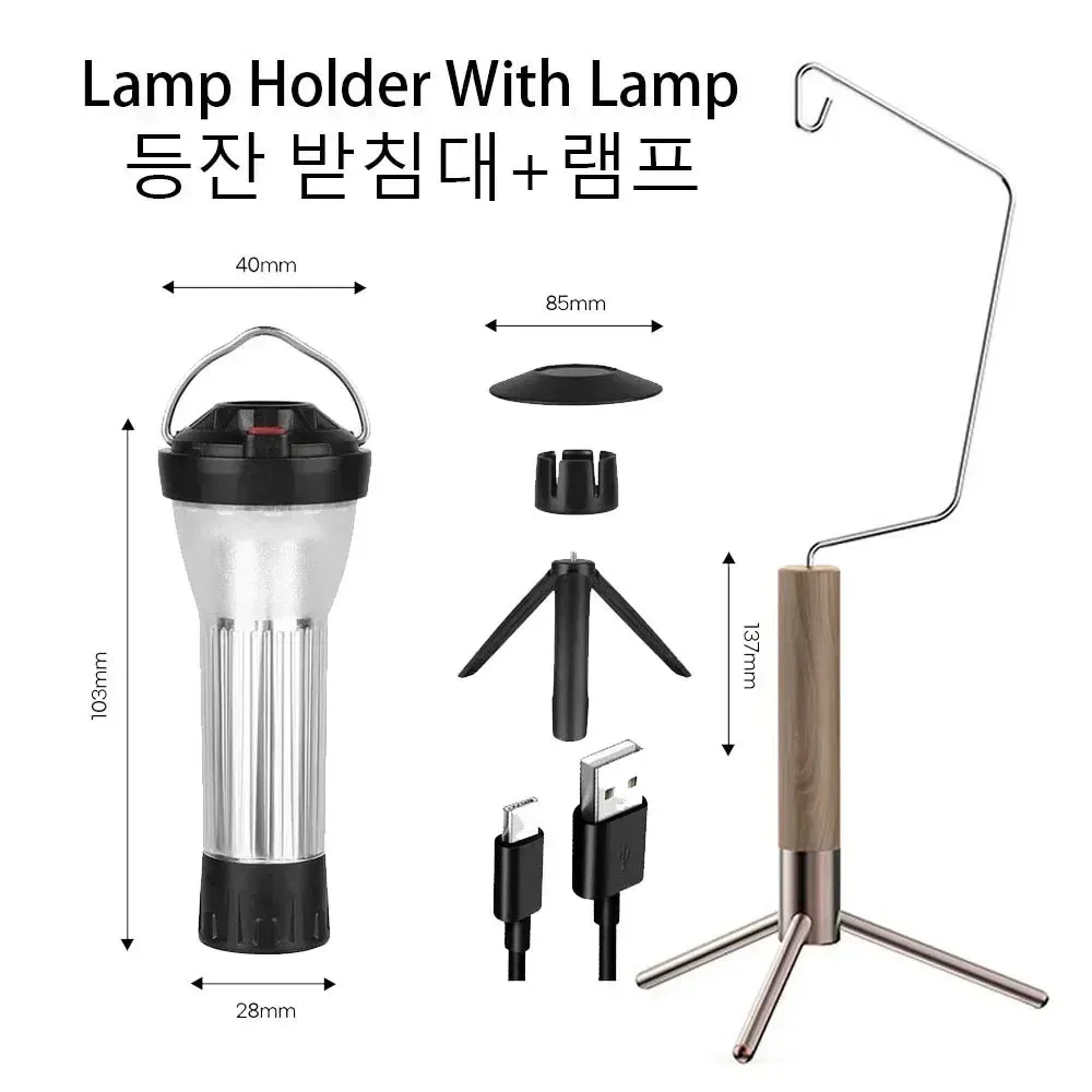 BATOT 3000mAh Outdoor Camping Lantern 5 Lighting Modes Led Flashlights Emergency Lamp goal zero Flat Replacement Lamp New