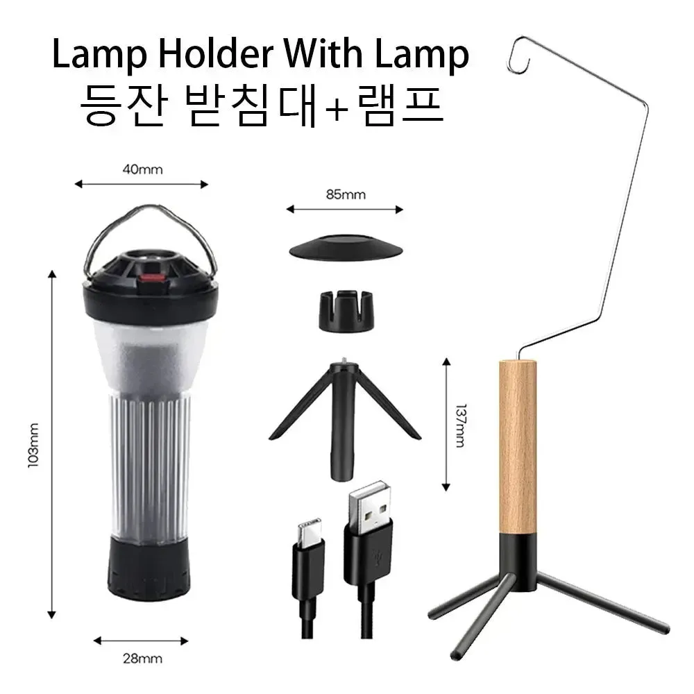 BATOT 3000mAh Outdoor Camping Lantern 5 Lighting Modes Led Flashlights Emergency Lamp goal zero Flat Replacement Lamp New