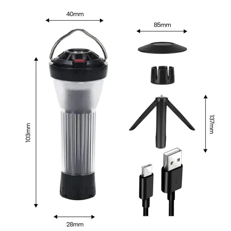 BATOT 3000mAh Outdoor Camping Lantern 5 Lighting Modes Led Flashlights Emergency Lamp goal zero Flat Replacement Lamp New