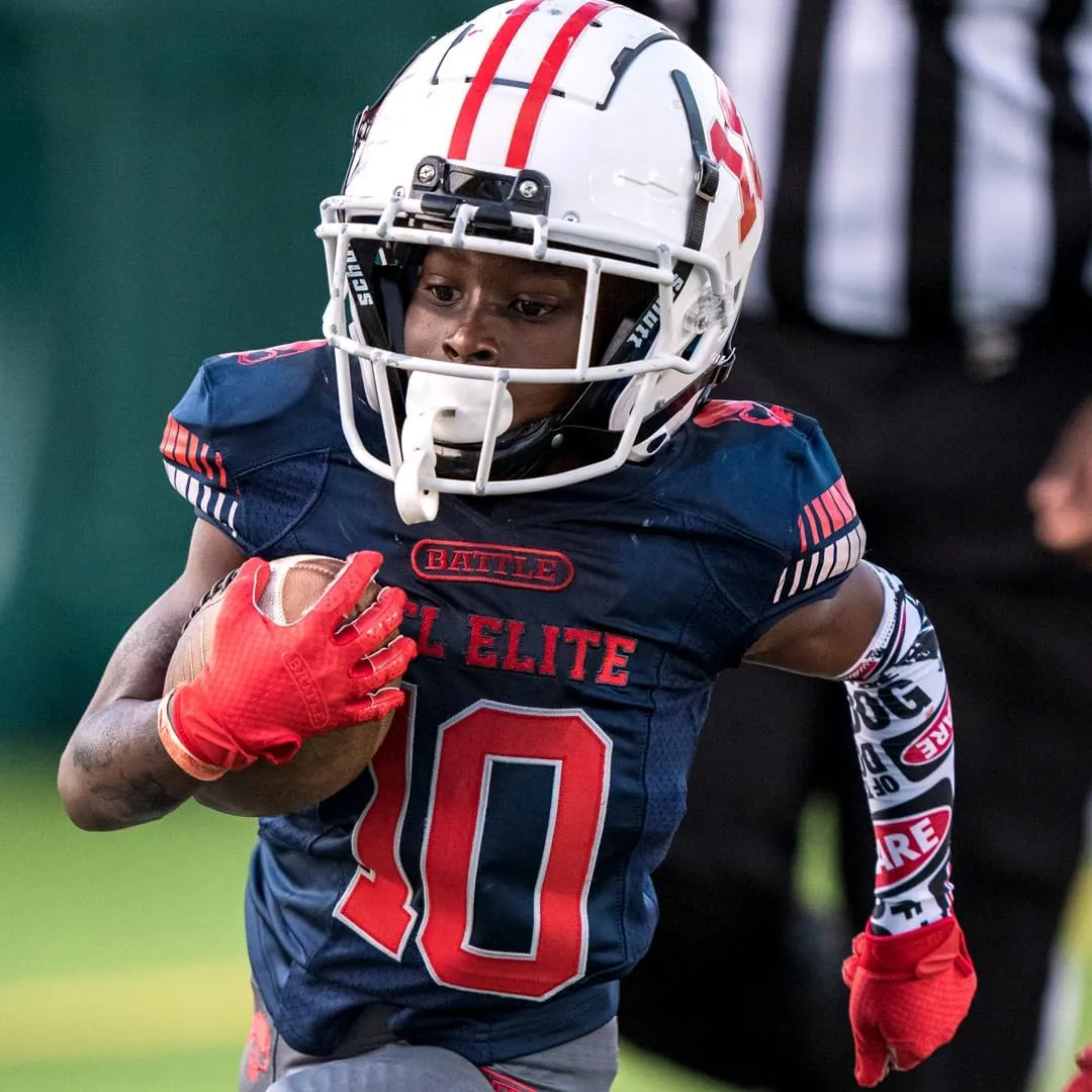 Battle Sports Triple Threat Wide Receiver Football Gloves, Ultra Stick Adult & Youth Gloves