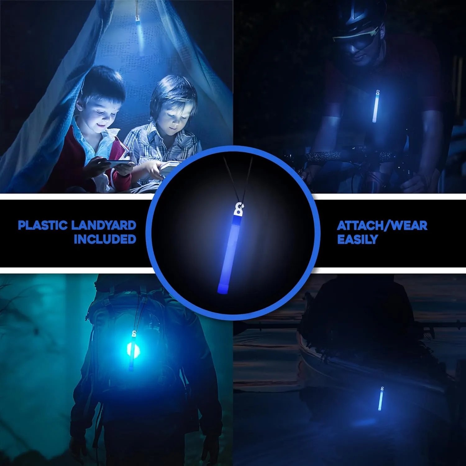 Be Ready - Industrial 12 Hour Illumination Emergency Safety Chemical Light Glow Sticks 36 Pack