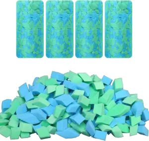 Bean Bag Filler, 20 Pounds Comfortable and Soft Shredded Memory Foam Filling Without Gel, Premium Random Colors BeanBag Stuffing for Various Pillows/Punching Bag/Couch Cushions/Pouf/Dog Bed