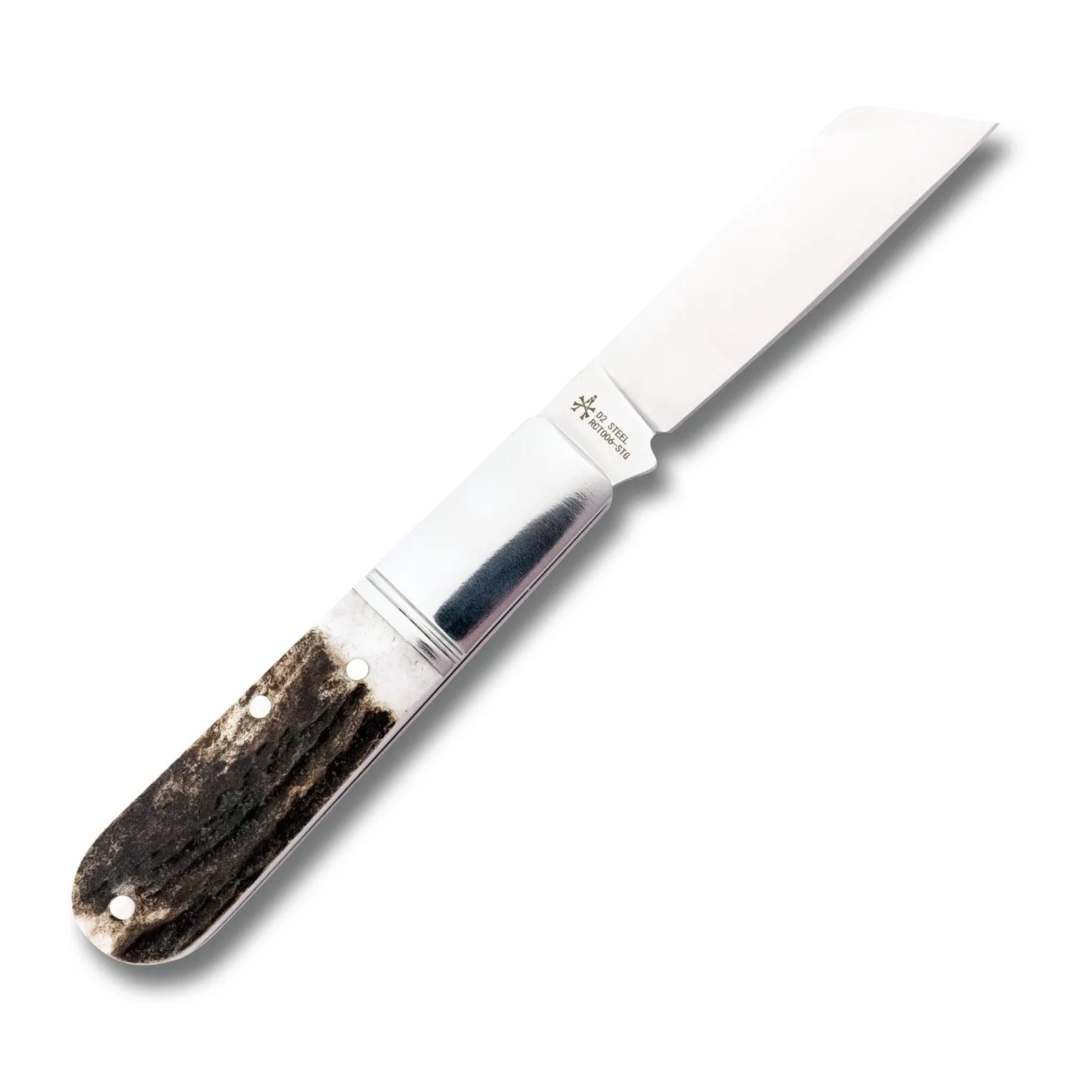 Beaver Creek Barlow Stag Slipjoint - RCT006-STG