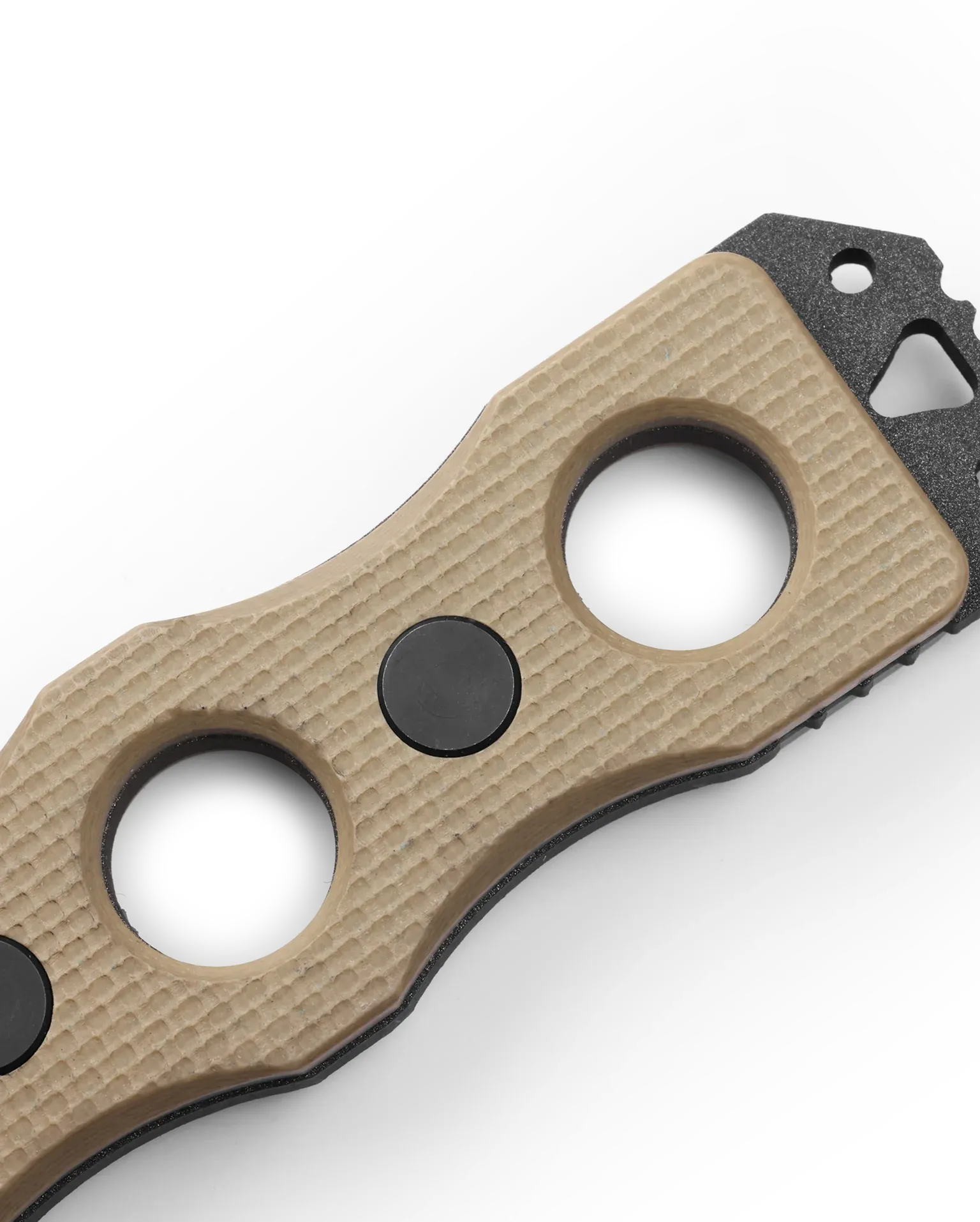 Benchmade 185SBK-1 Fixed Blade Serrated Edge G-10 Desert Tan 7.11" Knife