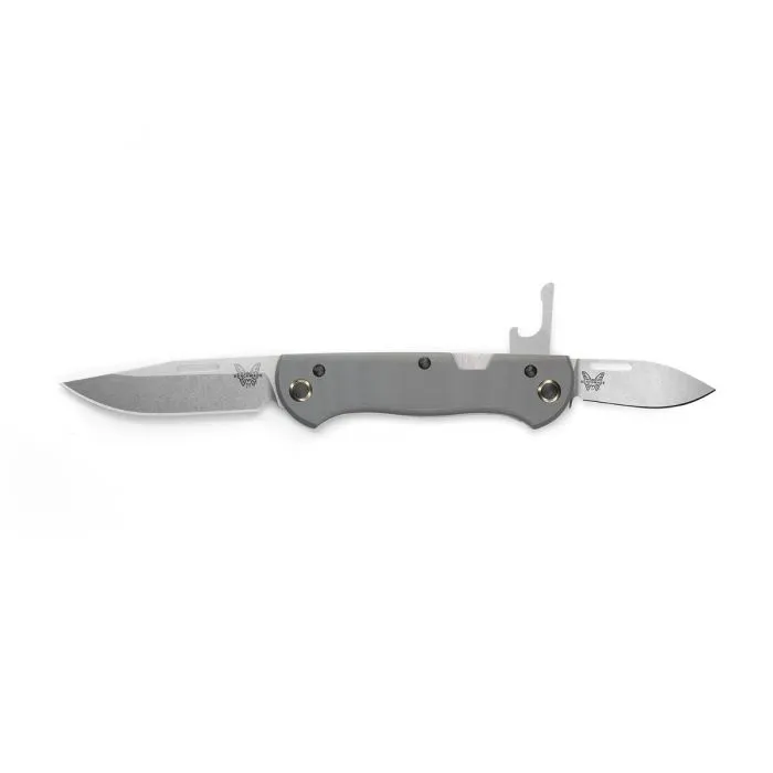 Benchmade 317 Weekender S30V Gray G10 Plain Edge 2.97/1.97" Folding Knife