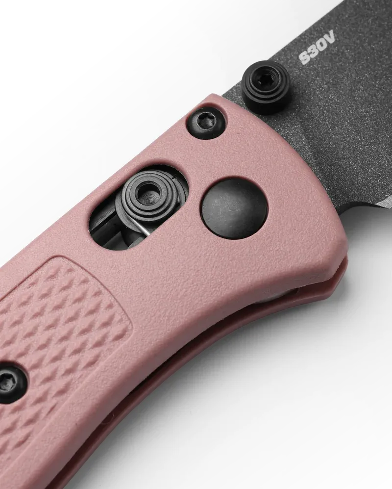 Benchmade Mini Bugout S30V Drop Point 2.82'' Plain Edge Pocket Knife